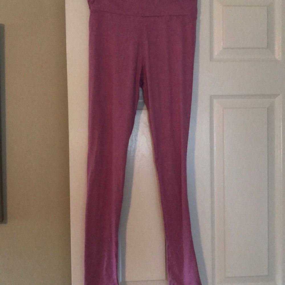 Lularoe Pink Leggings OS